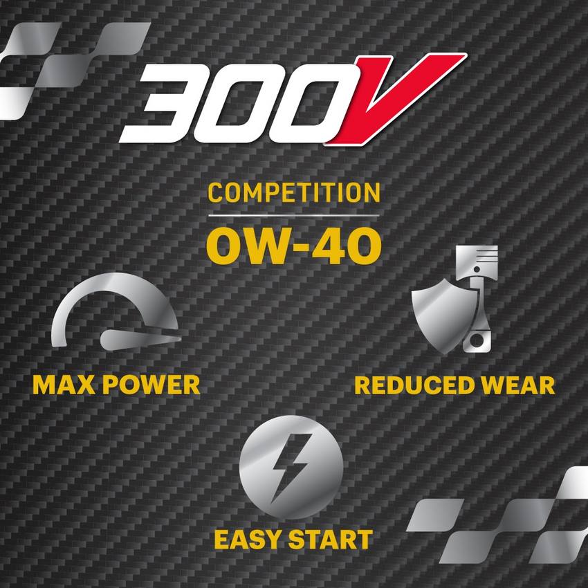 300V COMPETITION 0W-40 Motor Oil